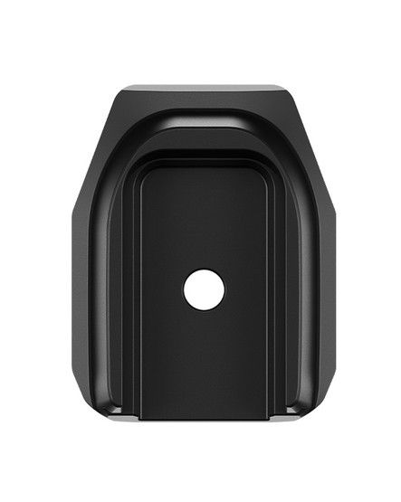 The easy to install Radian TRU-17 base pad features a black finish.